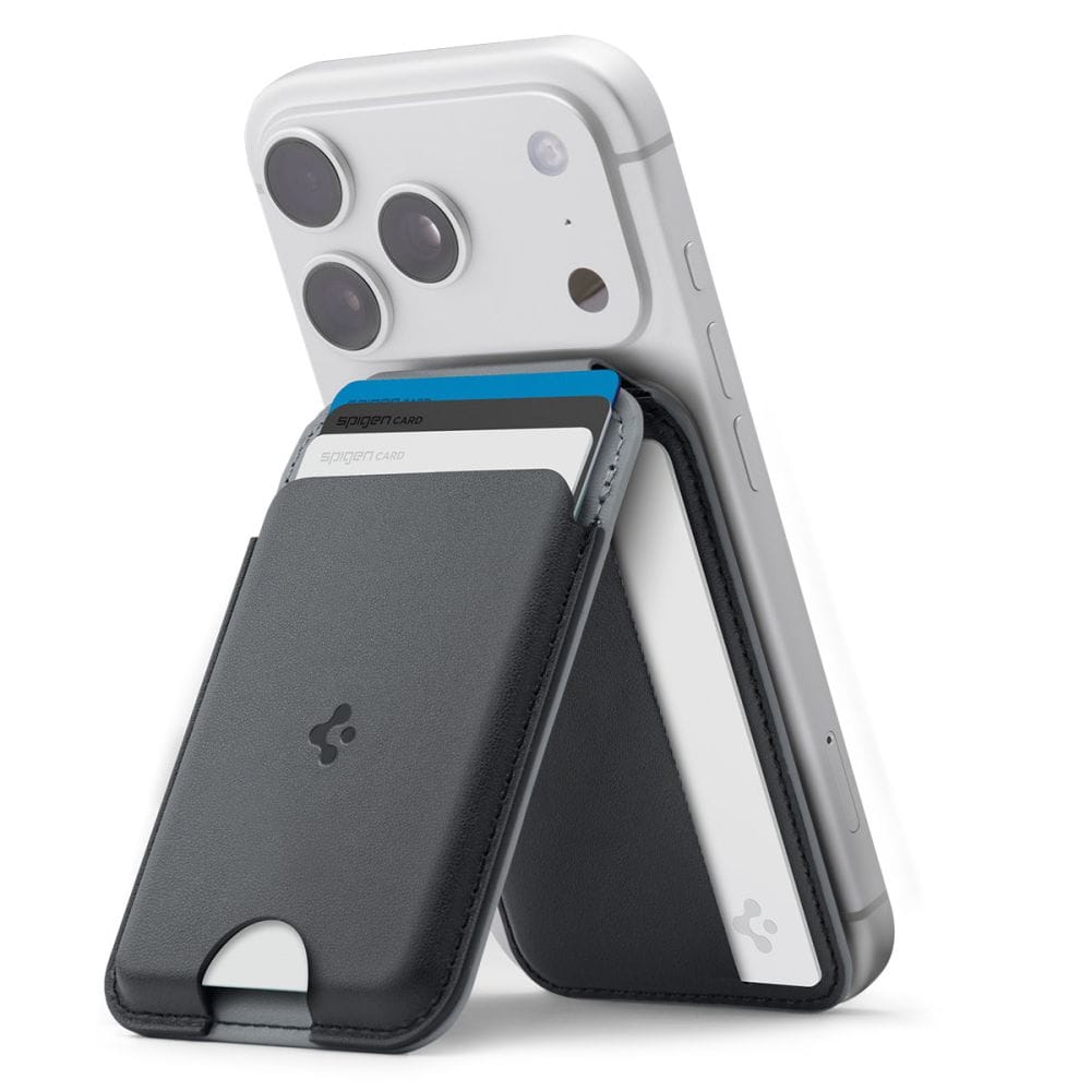 Μαγνητικό Πορτοφόλι MagSafe Spigen Nano Pop S V2 5 Καρτών Black Sesame (AFA11334)