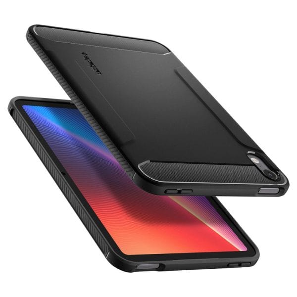 Θήκη iPad Mini 8 8.5″ Spigen Rugged Armor Matte Black (ACS12398) - Image 4