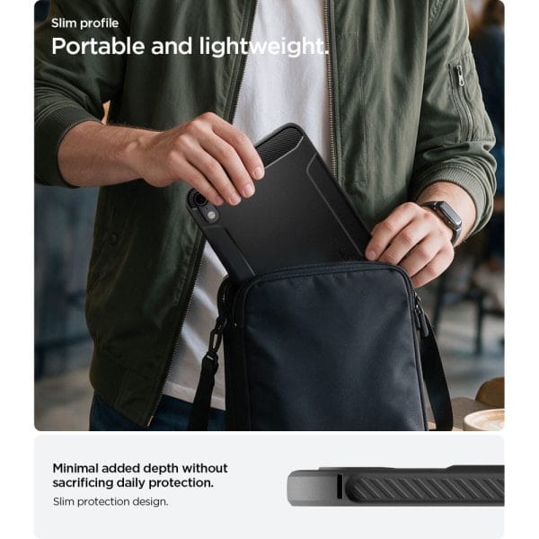 Θήκη iPad Mini 8 8.5″ Spigen Rugged Armor Matte Black (ACS12398) - Image 8