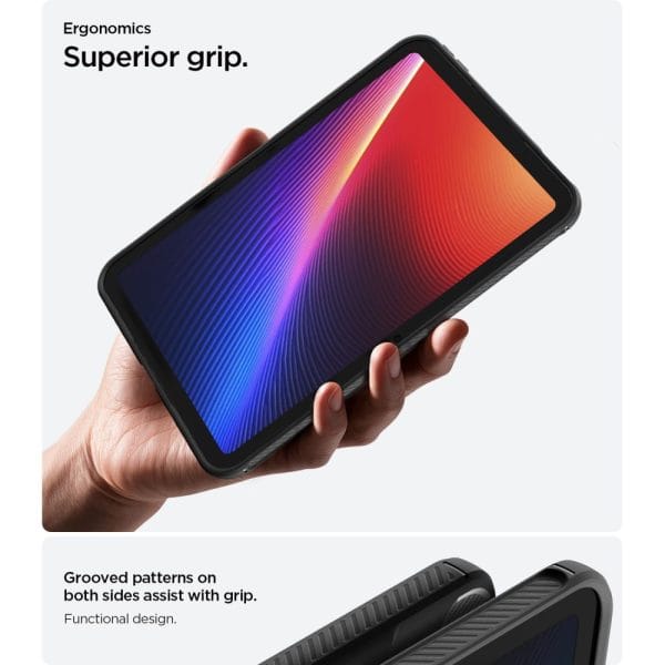 Θήκη iPad Mini 8 8.5″ Spigen Rugged Armor Matte Black (ACS12398) - Image 9