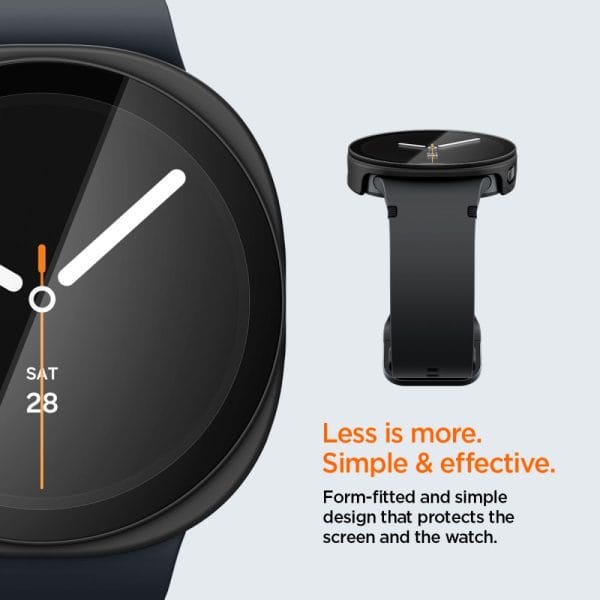 Θήκη Galaxy Watch 9 / 8 40mm Spigen Thin Fit 360 V2 Black (ACS12703) - Image 7