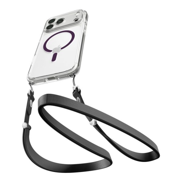 Θήκη iPhone 18 Pro / 17 Pro Spigen Ultra Hybrid MagSafe Clear/Burgundy (ACS12335) - Image 8