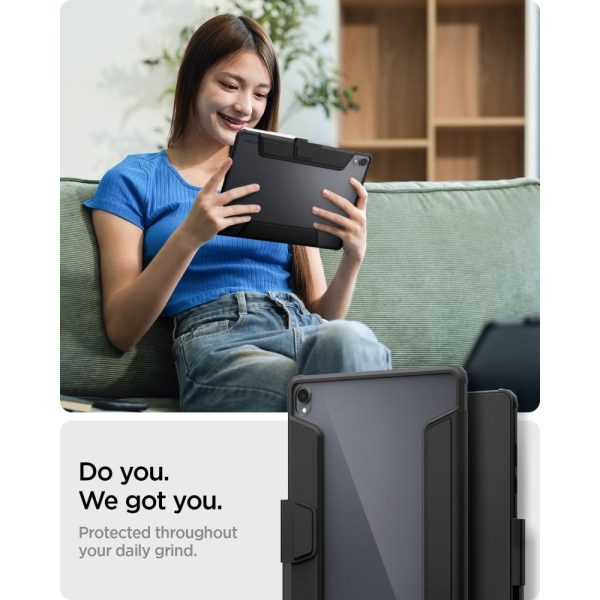 Θήκη Samsung Galaxy Tab S12 Plus 12.6″ Spigen Ultra Hybrid Pro Black (ACS11825) - Image 9