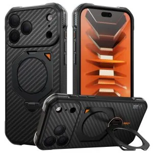 Θήκη iPhone 18 Pro Max 17 Pro Max Supcase UB Aero MagSafe Aramid Black