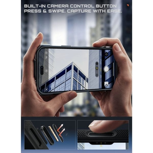 Θήκη iPhone 18 Pro Max / 17 Pro Max Supcase UB Aero MagSafe Aramid Black - Image 9
