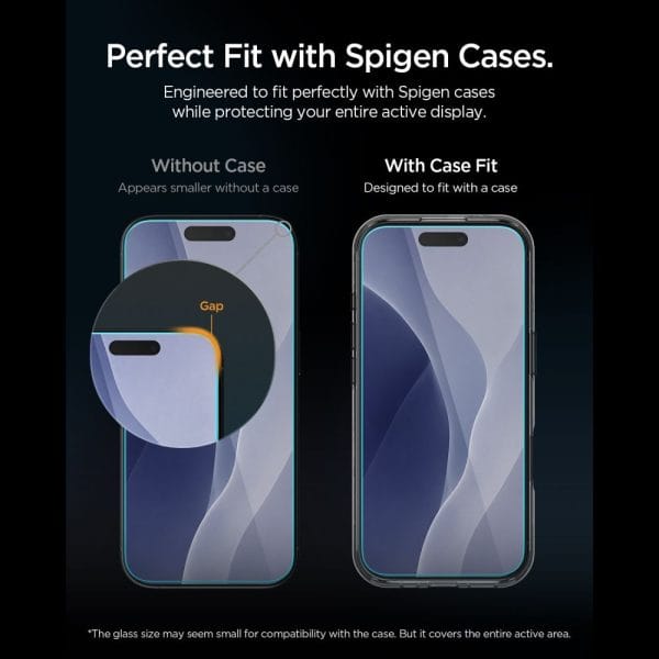 Τζάμι Προστασίας iPhone 18 Pro / 17 Pro Spigen AlignMaster S Anti-Reflection 2-Pack Clear (AGL10105) - Image 10