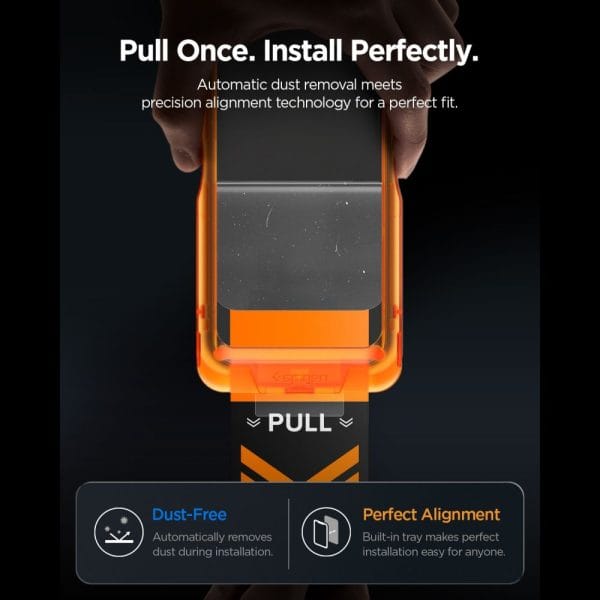 Τζάμι Προστασίας iPhone 18 Pro Max / 17 Pro Max Spigen AlignMaster S Anti-Reflection 2-Pack Clear (AGL10101) - Image 10