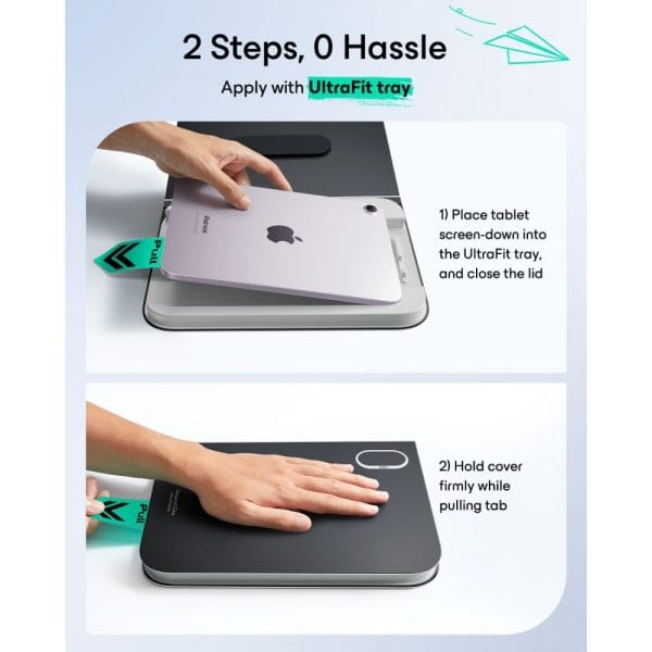 Τζάμι Προστασίας iPad Mini 8 8.5″ ESR Paper Feel 2-Pack Matte - Image 9
