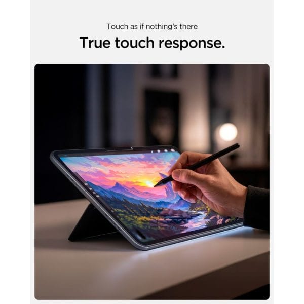 Τζάμι Προστασίας iPad Air 13″ M2 / M3 / M4 (2024–2026) Spigen ALM Glas.tR T Clear - Image 12