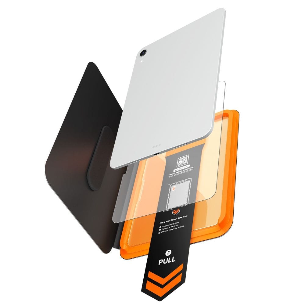 Τζάμι Προστασίας iPad Air 13″ M2 / M3 / M4 (2024–2026) Spigen ALM Glas.tR T Clear - Image 3
