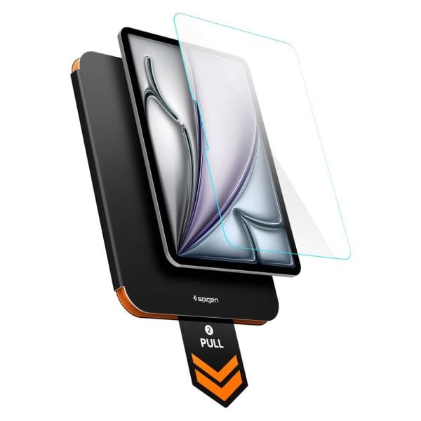 Τζάμι Προστασίας iPad Air 13″ M2 / M3 / M4 (2024–2026) Spigen ALM Glas.tR T Clear - Image 4