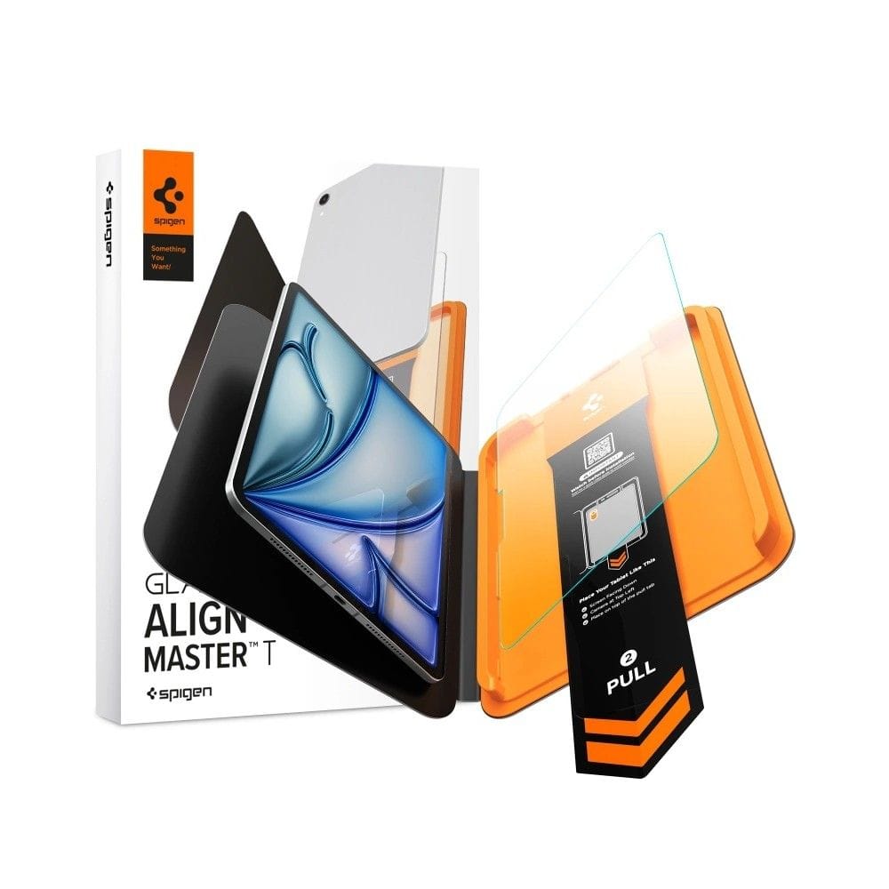 Τζάμι Προστασίας iPad Air 13″ M2 / M3 / M4 (2024–2026) Spigen ALM Glas.tR T Clear