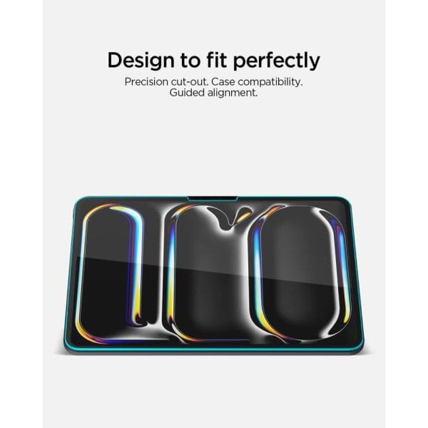 Τζάμι Προστασίας iPad Pro 13″ M4 / M5 / M6 (2024–2026) Spigen ALM Glas.tR T Clear - Image 11
