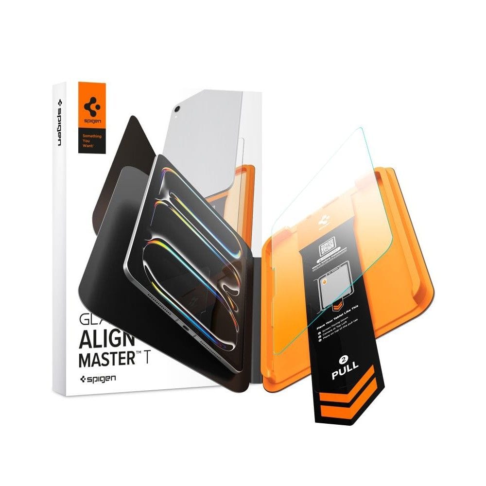 Τζάμι Προστασίας iPad Pro 13″ M4 / M5 / M6 (2024–2026) Spigen ALM Glas.tR T Clear
