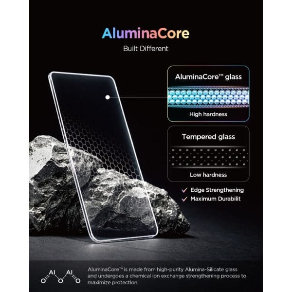 Τζάμι Προστασίας Samsung Galaxy Tab S12 Plus 12.6″ Spigen Glas.tR EZ Fit Pro 2-Pack Clear (AGL11954) - Image 10
