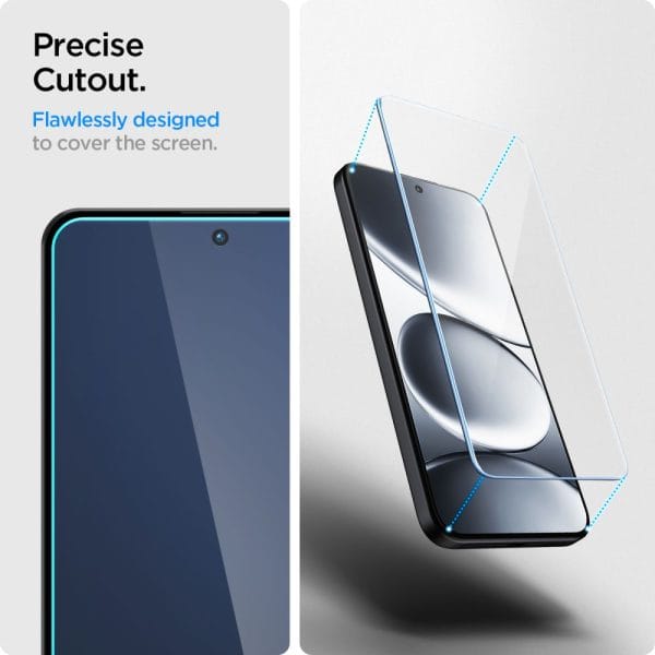 Τζάμι Προστασίας Xiaomi Redmi Note 17 Pro Max 5G / 17 Pro 5G / 15 Pro 5G Spigen Glas.tR Slim 2-Pack Clear (AGL11153) - Image 6