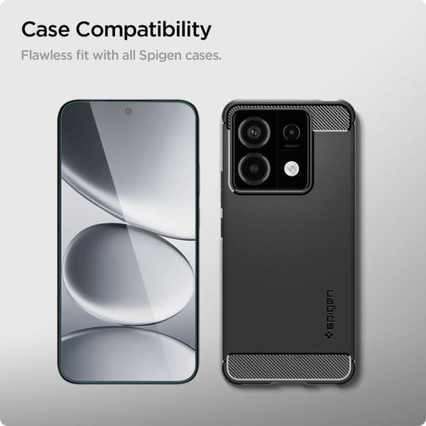 Τζάμι Προστασίας Xiaomi Redmi Note 17 Pro Max 5G / 17 Pro 5G / 15 Pro 5G Spigen Glas.tR Slim 2-Pack Clear (AGL11153) - Image 10