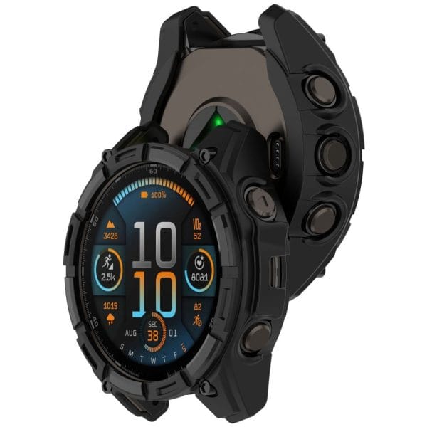 Θήκη Garmin Fenix 9 47mm Tech-Protect Defense Air Black - Image 4