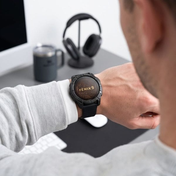 Θήκη Garmin Fenix 9 Pro 47mm Tech-Protect Defense Air Black - Image 5