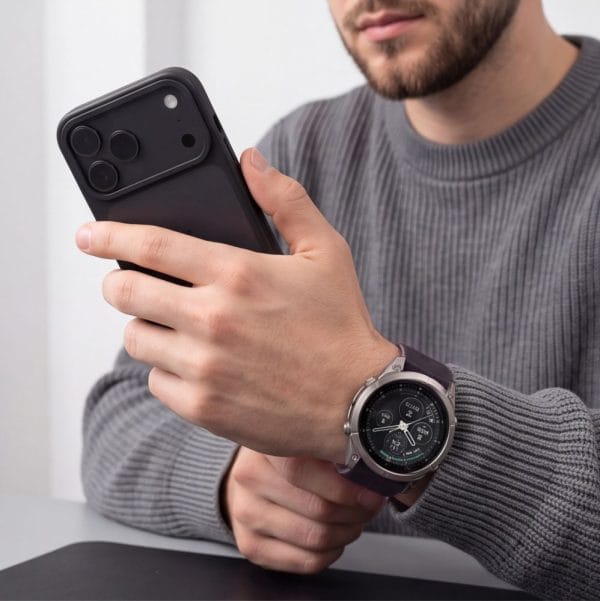 Λουράκι Garmin Fenix 5 / 6 / 6 Pro / 7 / 8 / 8 Pro / 9 / 9 Pro 47mm Tech-Protect IconBand Pro Black/Grey - Image 5