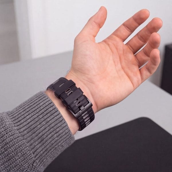 Λουράκι Garmin Fenix 5 / 6 / 6 Pro / 7 / 8 / 8 Pro / 9 / 9 Pro 47mm Tech-Protect IconBand Pro Black/Grey - Image 6