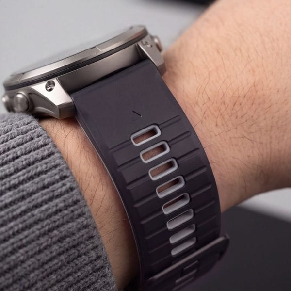 Λουράκι Garmin Fenix 5 / 6 / 6 Pro / 7 / 8 / 8 Pro / 9 / 9 Pro 47mm Tech-Protect IconBand Pro Black/Grey - Image 8