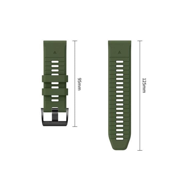 Λουράκι Garmin Fenix 5 / 6 / 6 Pro / 7 / 8 / 8 Pro / 9 / 9 Pro 47mm Tech-Protect IconBand Pro Green/Black - Image 4