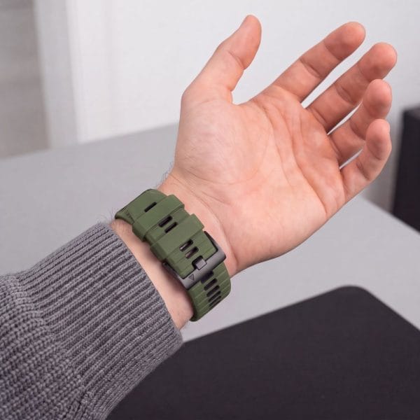 Λουράκι Garmin Fenix 5 / 6 / 6 Pro / 7 / 8 / 8 Pro / 9 / 9 Pro 47mm Tech-Protect IconBand Pro Green/Black - Image 6