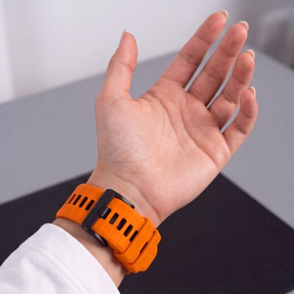 Λουράκι Garmin Fenix 5 / 6 / 6 Pro / 7 / 8 / 8 Pro / 9 / 9 Pro 47mm Tech-Protect IconBand Pro Orange/Black - Image 6