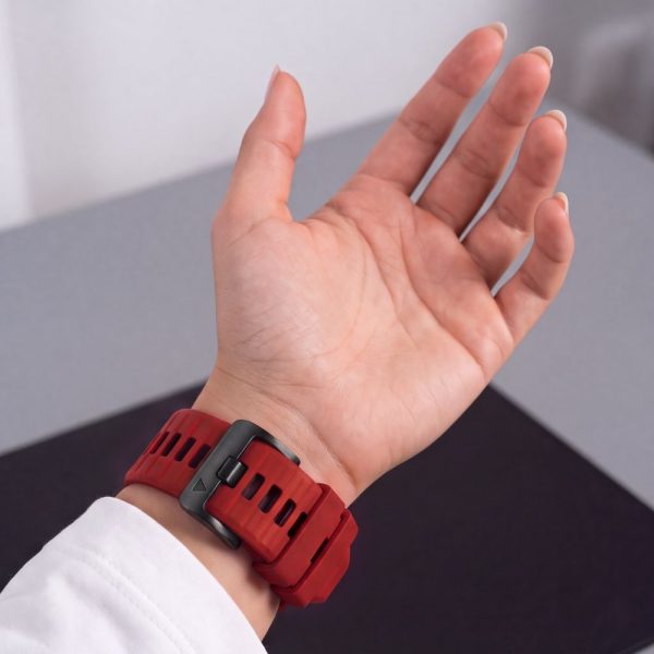Λουράκι Garmin Fenix 5 / 6 / 6 Pro / 7 / 8 / 8 Pro / 9 / 9 Pro 47mm Tech-Protect IconBand Pro Red/Black - Image 6