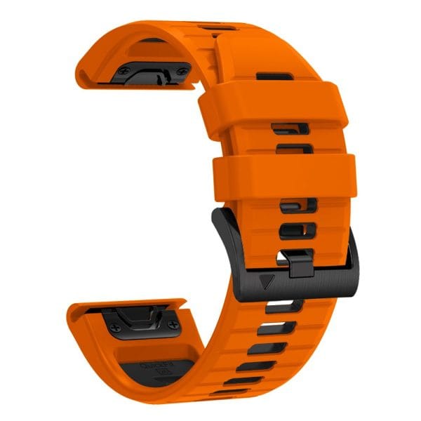 Λουράκι Garmin Fenix 5X / 5X Plus / 6X / 6X Pro / 7X / 8 / 8 Pro / 9 / 9 Pro 51mm Tech-Protect IconBand Pro Orange/Black - Image 4