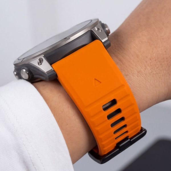 Λουράκι Garmin Fenix 5X / 5X Plus / 6X / 6X Pro / 7X / 8 / 8 Pro / 9 / 9 Pro 51mm Tech-Protect IconBand Pro Orange/Black - Image 8