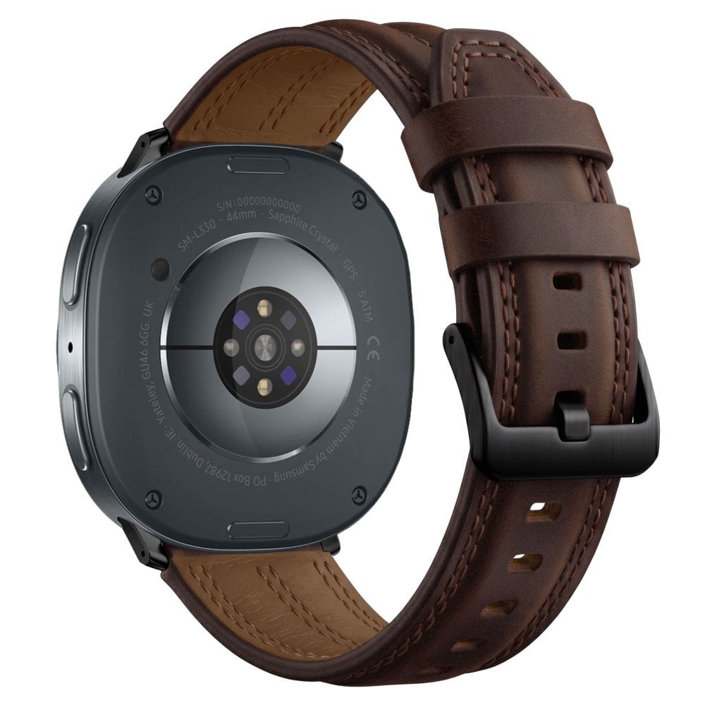 Δερμάτινο Λουράκι Samsung Galaxy Watch 8/9/Classic 40/44/46mm Tech-Protect LeatherFit Craft Brown