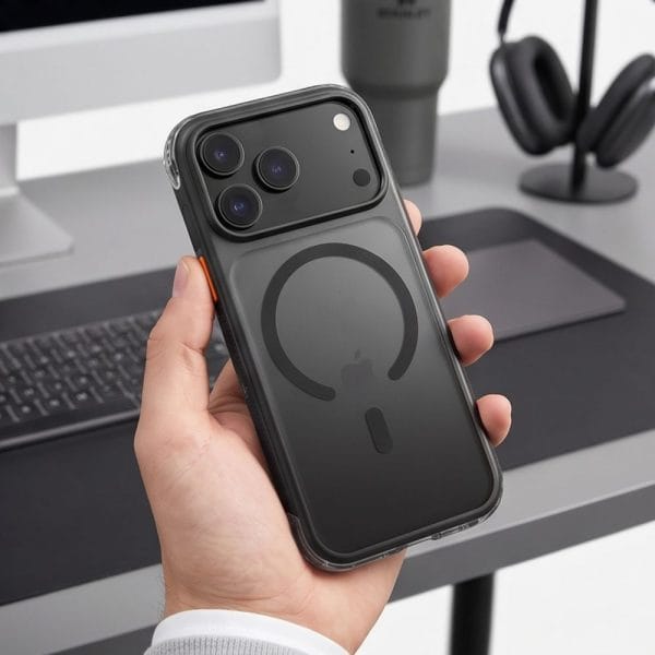 Θήκη iPhone 18 Pro Max / 17 Pro Max Tech-Protect MagAir MagSafe CC Matte Black - Image 7
