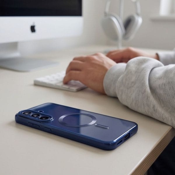 Θήκη Samsung Galaxy S26 FE Tech-Protect MagFlex MagSafe Navy Blue - Image 6