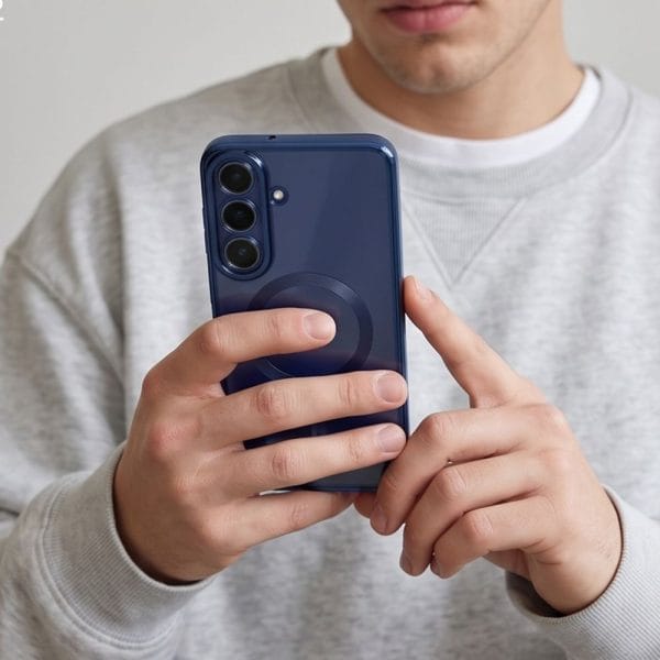 Θήκη Samsung Galaxy S26 FE Tech-Protect MagFlex MagSafe Navy Blue - Image 7