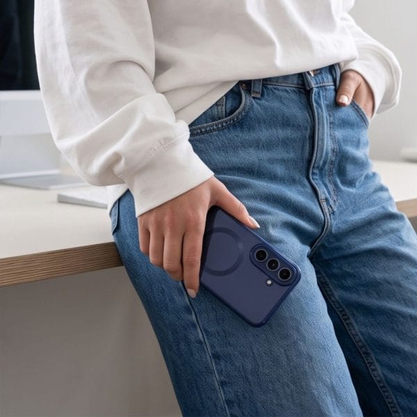 Θήκη Samsung Galaxy S26 FE Tech-Protect MagFlex MagSafe Navy Blue - Image 9
