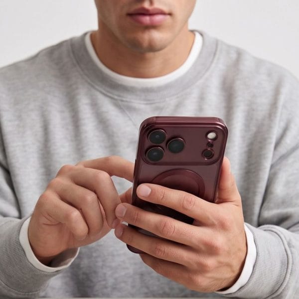Θήκη iPhone 18 Pro / 17 Pro Tech-Protect MagFlex MagSafe Shiny Burgundy - Image 8
