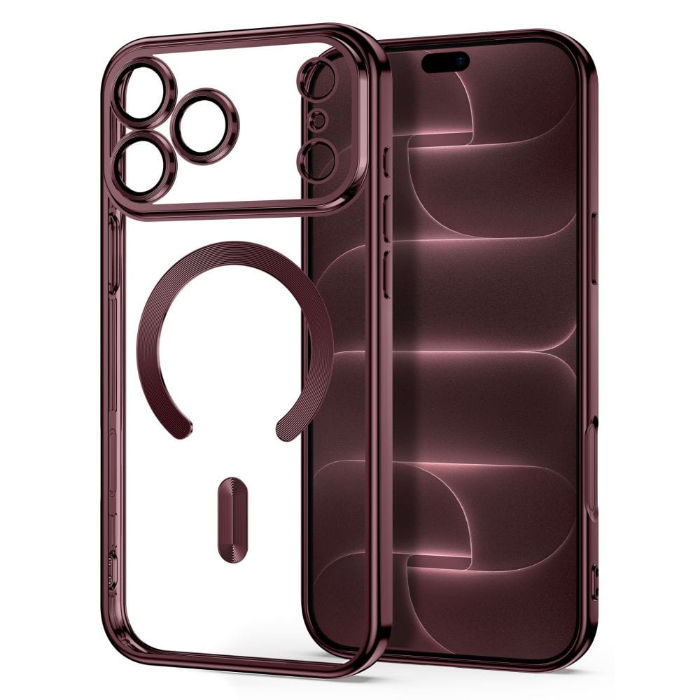Θήκη iPhone 18 Pro Max / 17 Pro Max Tech-Protect MagFlex MagSafe Shiny Burgundy - Image 2