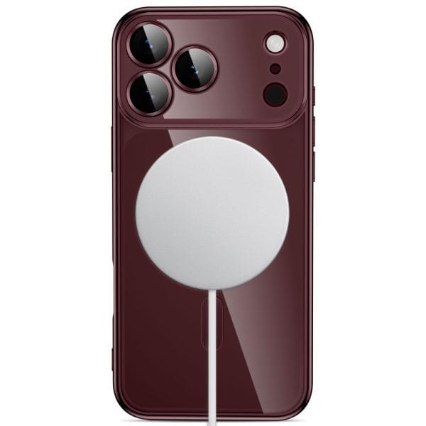 Θήκη iPhone 18 Pro Max / 17 Pro Max Tech-Protect MagFlex MagSafe Shiny Burgundy - Image 4