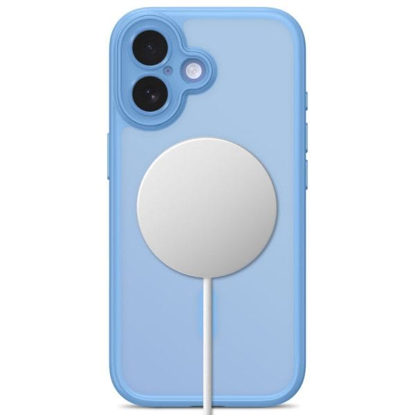 Θήκη iPhone 17 Tech-Protect MagPeak MagSafe CC Matte Mist Blue - Image 4