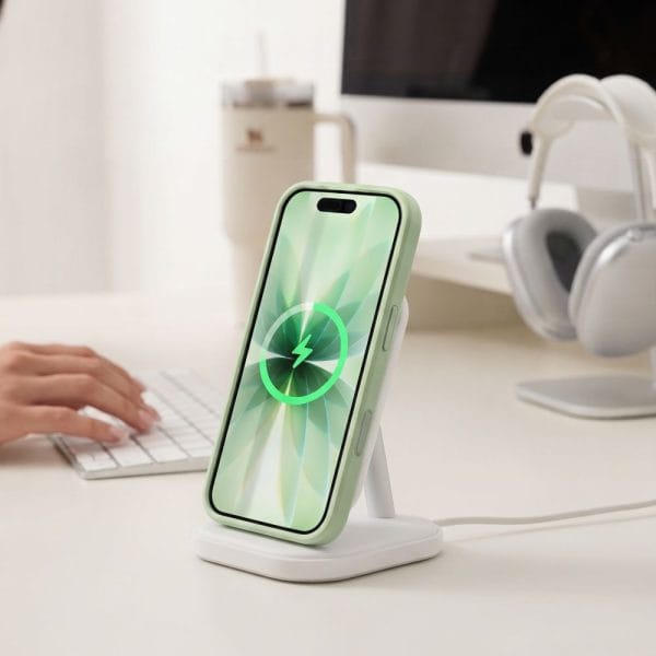 Θήκη iPhone 17 Tech-Protect MagPeak MagSafe CC Matte Sage - Image 5