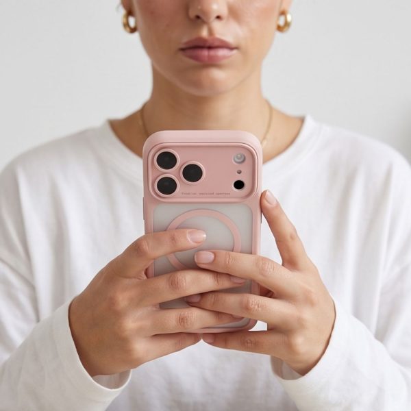 Θήκη iPhone 18 Pro / 17 Pro Tech-Protect MagPeak MagSafe CC Matte Pink - Image 7