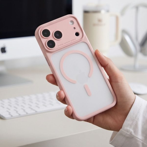 Θήκη iPhone 18 Pro / 17 Pro Tech-Protect MagPeak MagSafe CC Matte Pink - Image 9