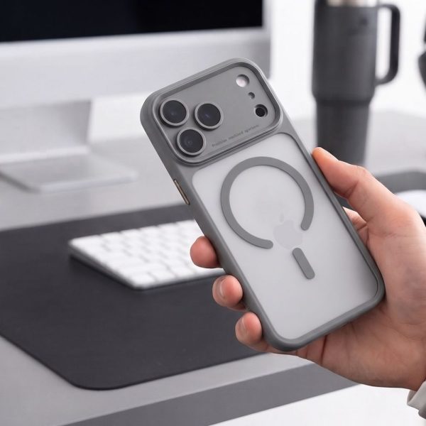 Θήκη iPhone 18 Pro / 17 Pro Tech-Protect MagPeak MagSafe CC Matte Titanium - Image 8