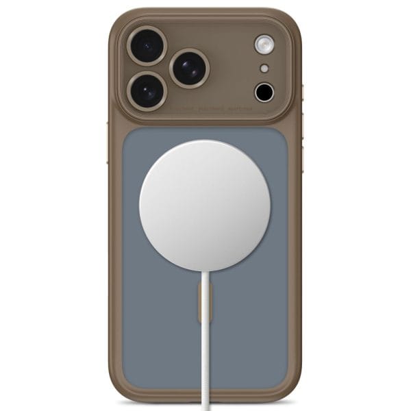 Θήκη iPhone 18 Pro Max / 17 Pro Max Tech-Protect MagPeak MagSafe CC Matte Dark Taupe - Image 4