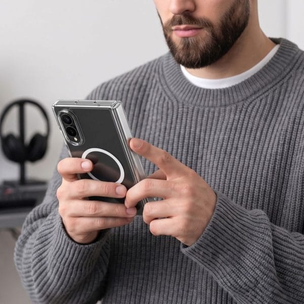 Θήκη Samsung Galaxy Z Fold 8 Tech-Protect MagPeak MagSafe Clear - Image 6