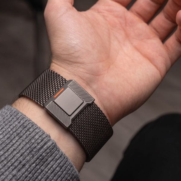 Λουράκι Apple Watch 44/45/46/49mm Tech-Protect Milano Vanguard Gunmetal - Image 6