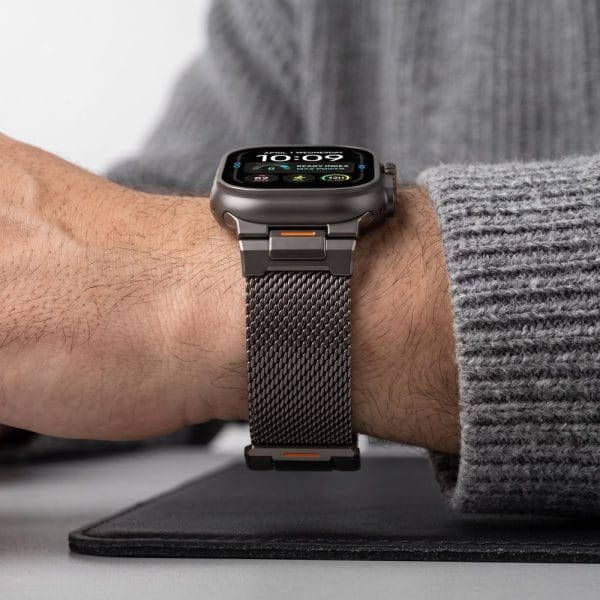 Λουράκι Apple Watch 44/45/46/49mm Tech-Protect Milano Vanguard Gunmetal - Image 7