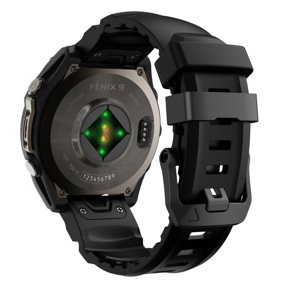Λουράκι Garmin Fenix 5 / 6 / 6 Pro / 7 / 8 / 8 Pro / 9 / 9 Pro 47mm Tech-Protect Motion Black - Image 2